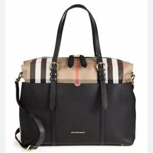 BURBERRY Mason Baby Changing Bag, Black